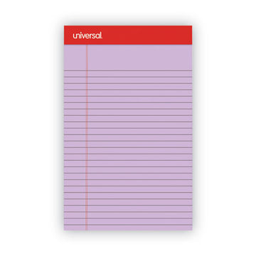Universal® Colored Perforated Ruled Writing Pads, Narrow Rule, 50 Orchid 5 X 8 Sheets, Dozen freeshipping - TVN Wholesale